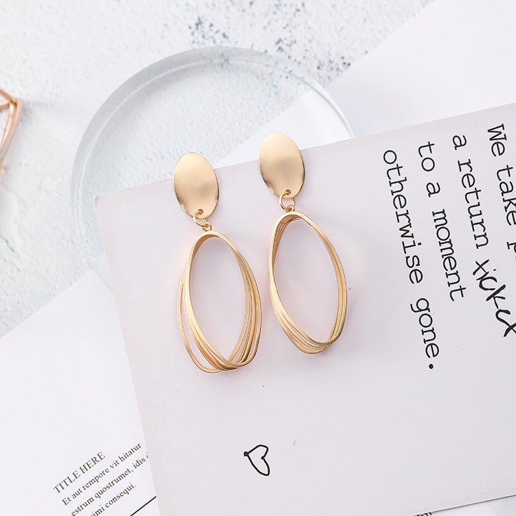 Oval Earrings, Ear Accessories, Drop Earrings