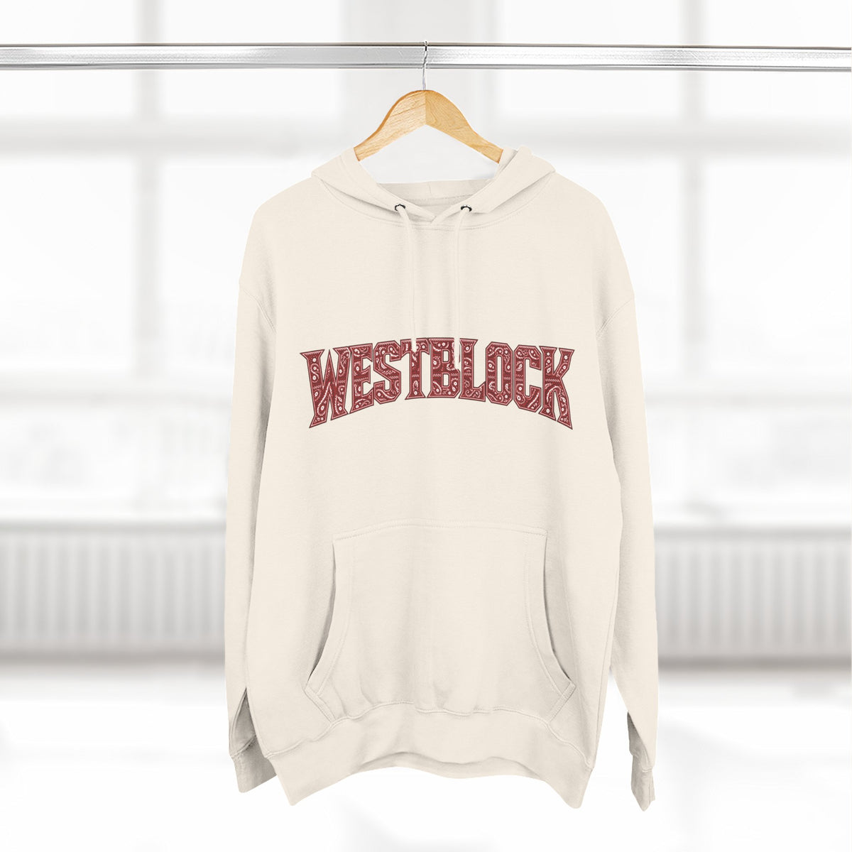 Westblock Bandana-Back Fleece Hoodie