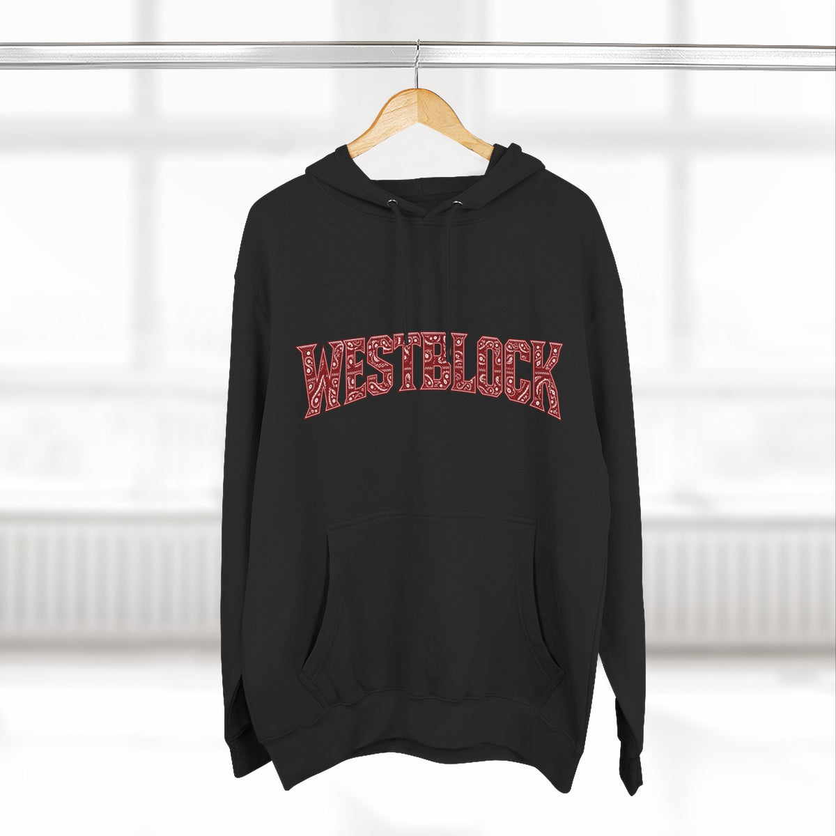 Westblock Bandana-Back Fleece Hoodie