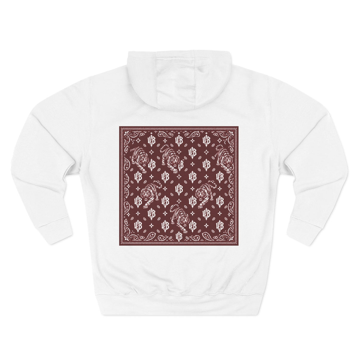 Westblock Bandana-Back Fleece Hoodie