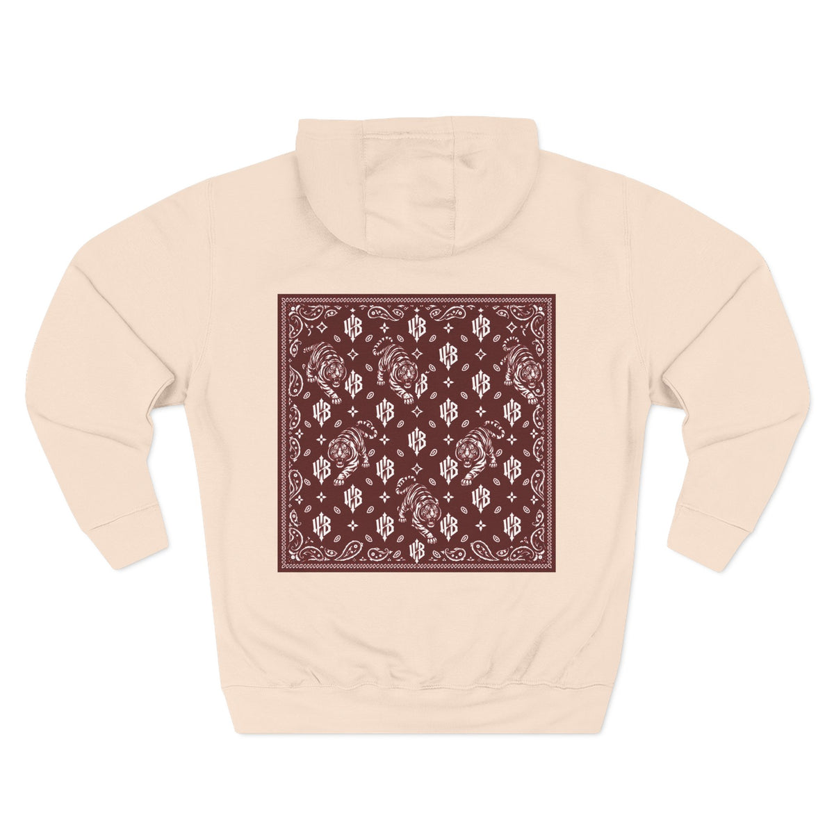 Westblock Bandana-Back Fleece Hoodie
