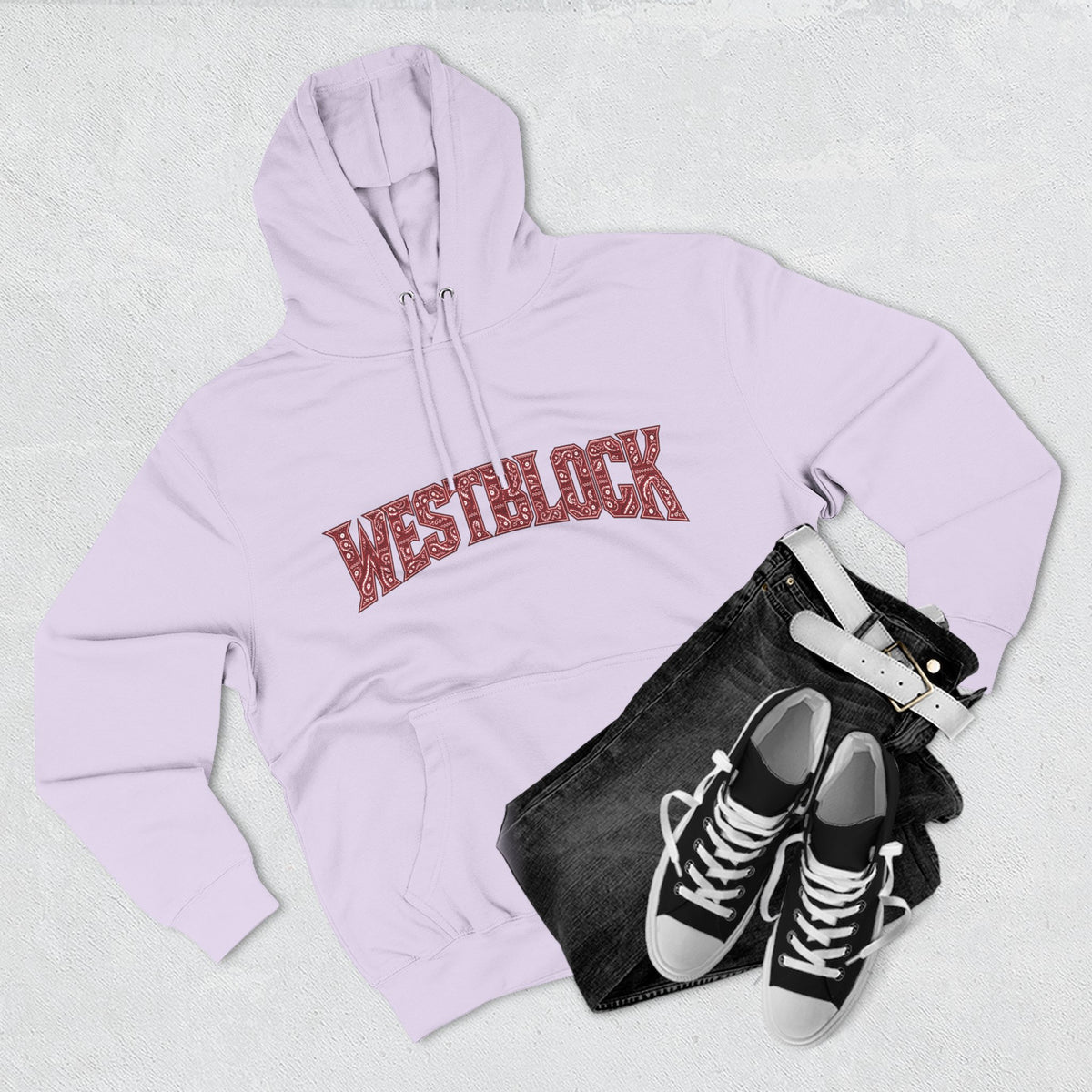 Westblock Bandana-Back Fleece Hoodie