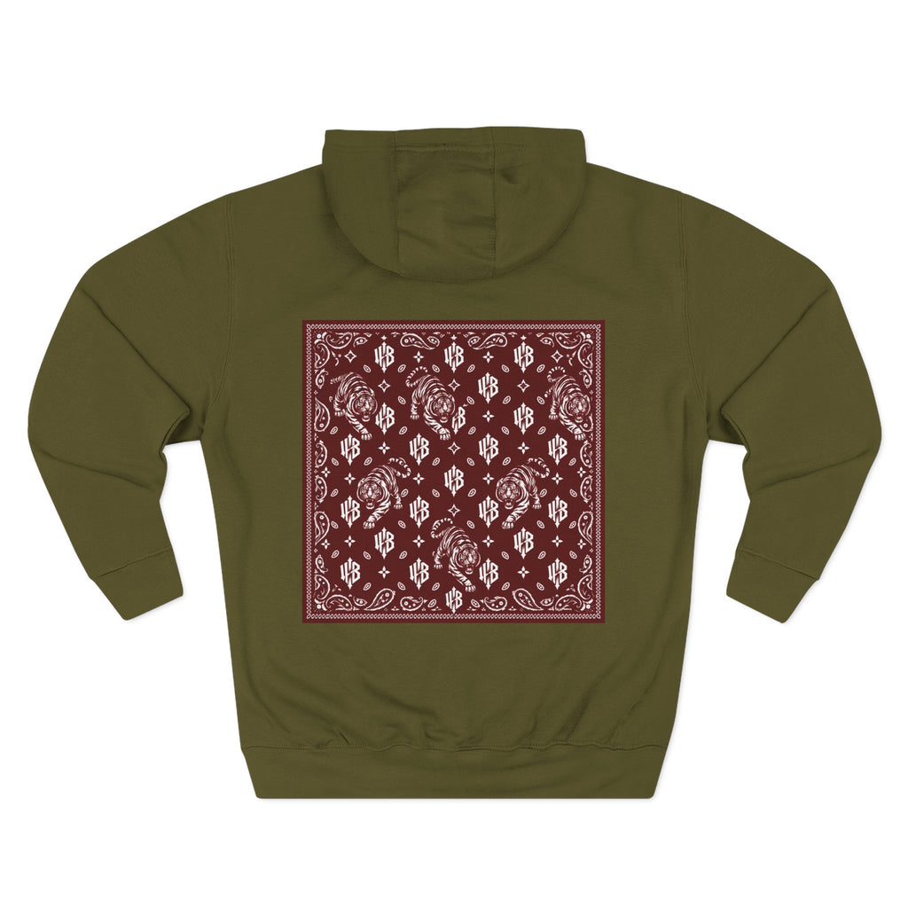 Westblock Bandana-Back Fleece Hoodie