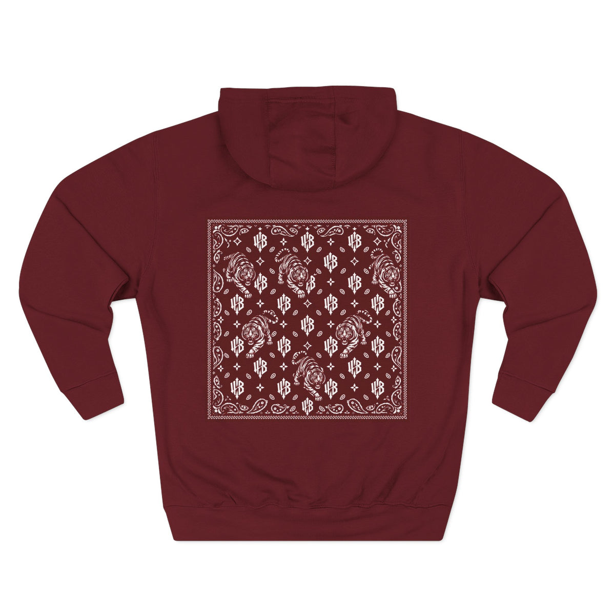 Westblock Bandana-Back Fleece Hoodie