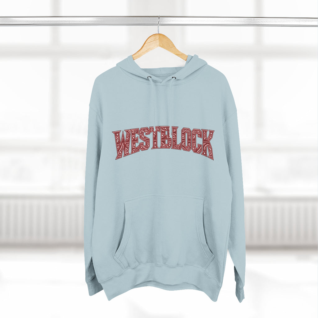 Westblock Bandana-Back Fleece Hoodie