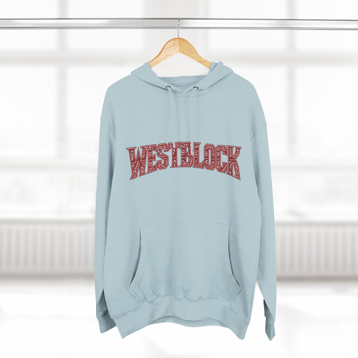 Westblock Bandana-Back Fleece Hoodie
