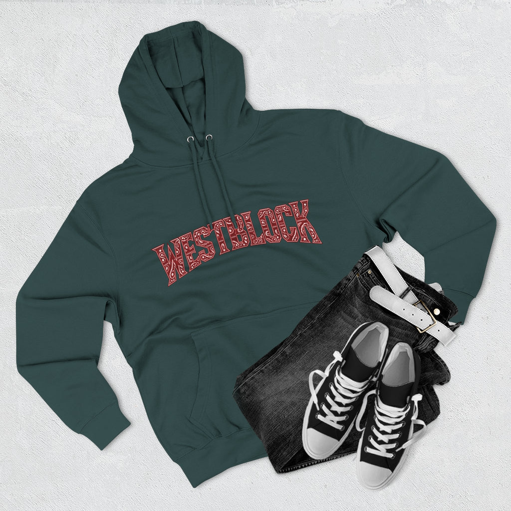 Westblock Bandana-Back Fleece Hoodie