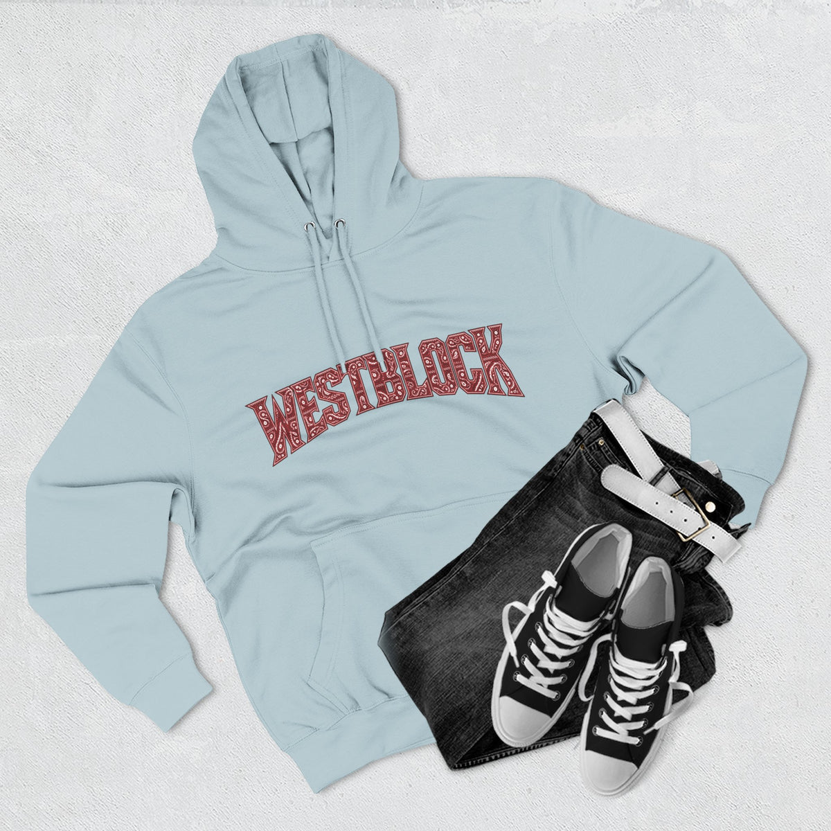 Westblock Bandana-Back Fleece Hoodie