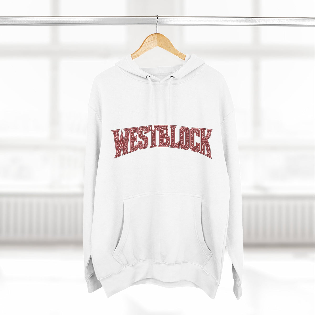 Westblock Bandana-Back Fleece Hoodie