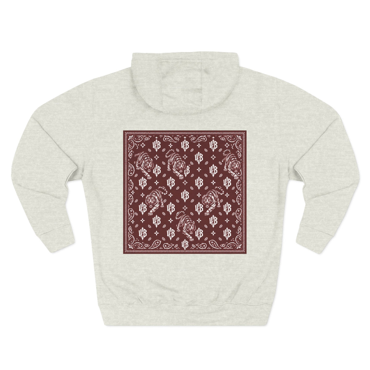 Westblock Bandana-Back Fleece Hoodie
