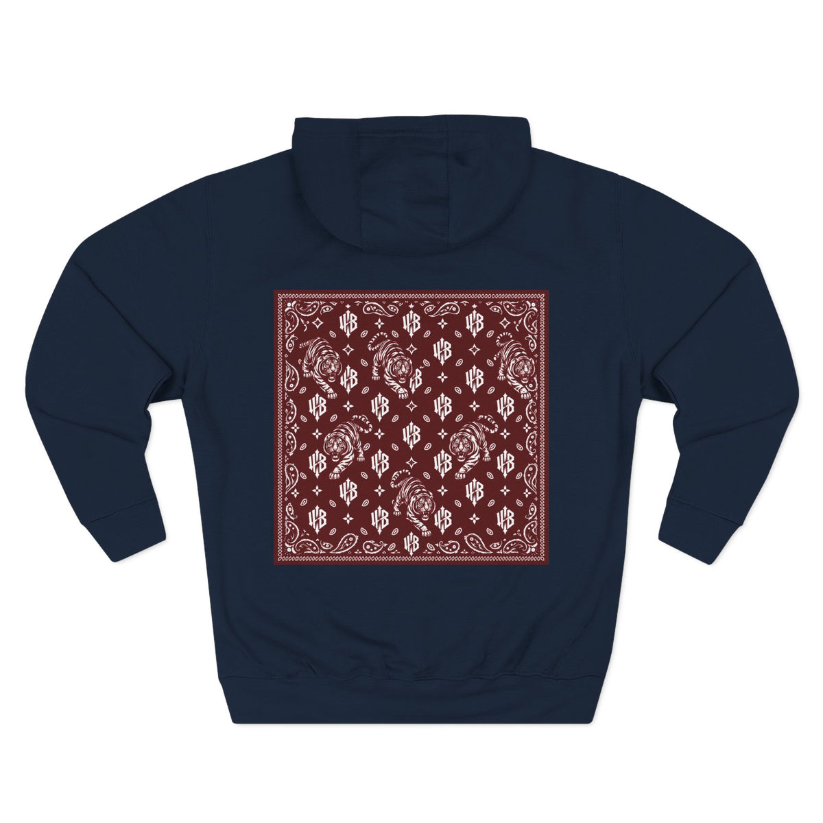 Westblock Bandana-Back Fleece Hoodie