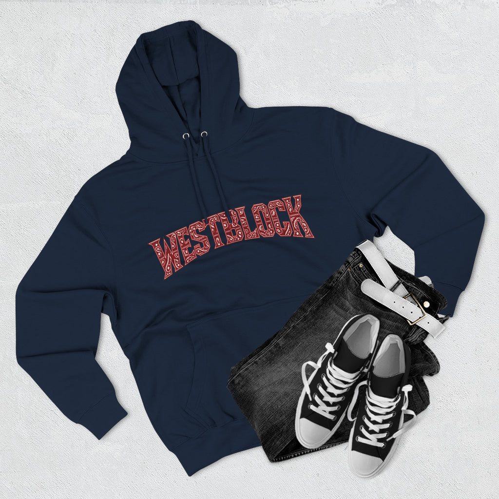 Westblock Bandana-Back Fleece Hoodie
