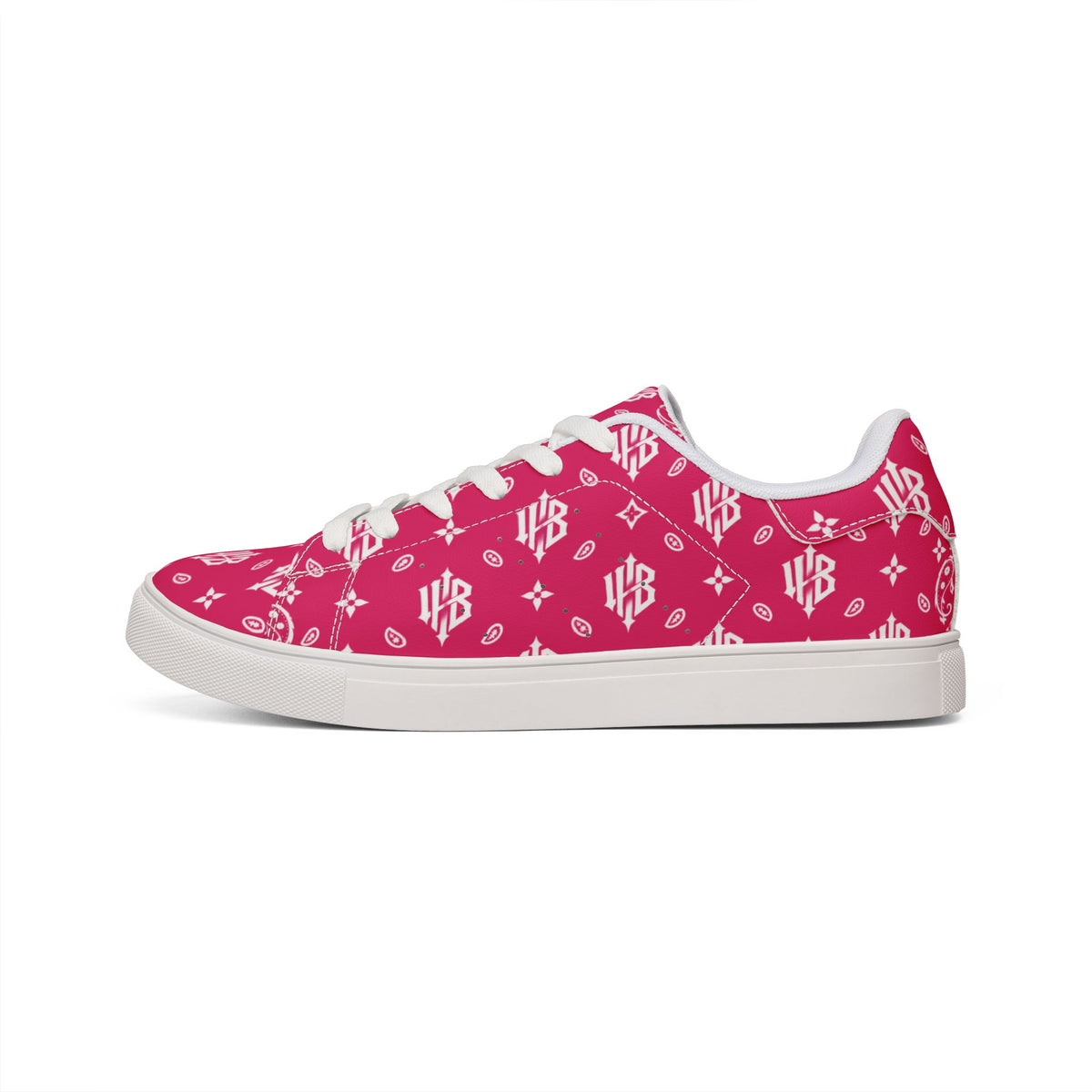 Copy of Copy of Copy of Leather Sneakers — Black Monogram Low-Top Men's Casual Shoes