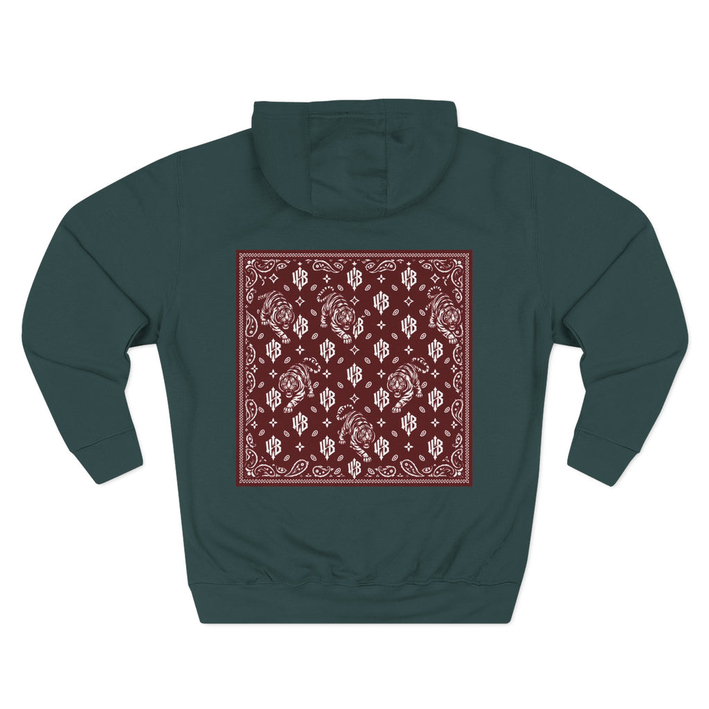 Westblock Bandana-Back Fleece Hoodie