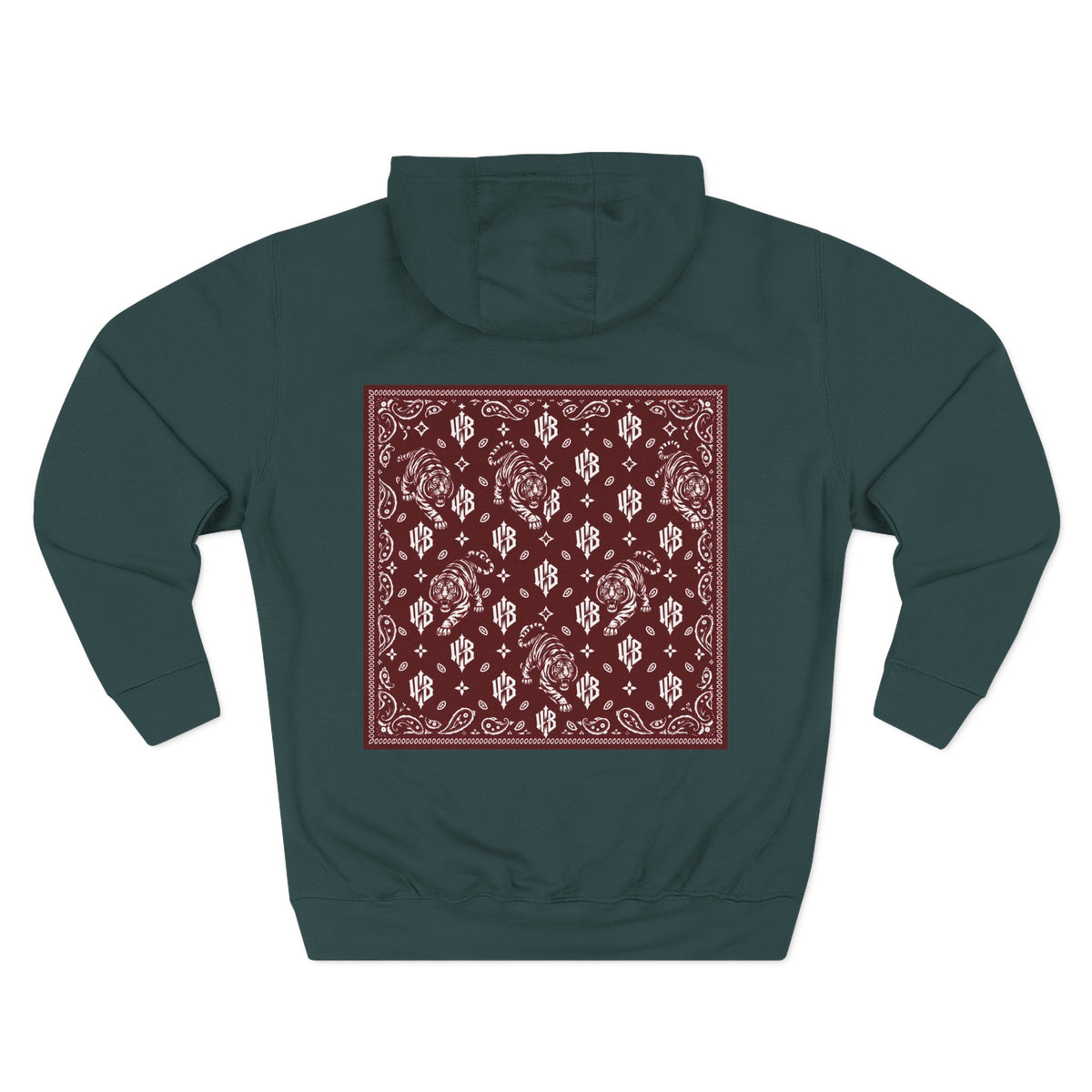 Westblock Bandana-Back Fleece Hoodie
