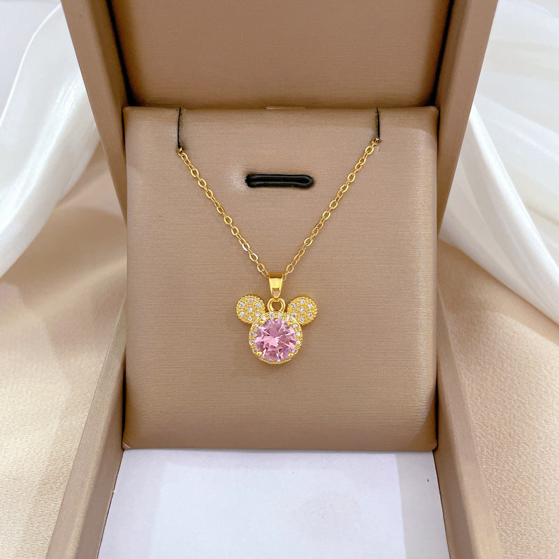 Celeste™ Iconic Mouse Silhouette Necklace