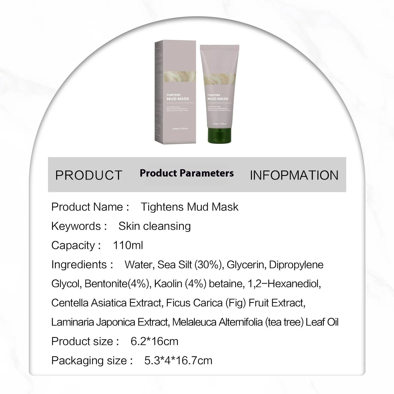 Facial Cleaning Mud Mask