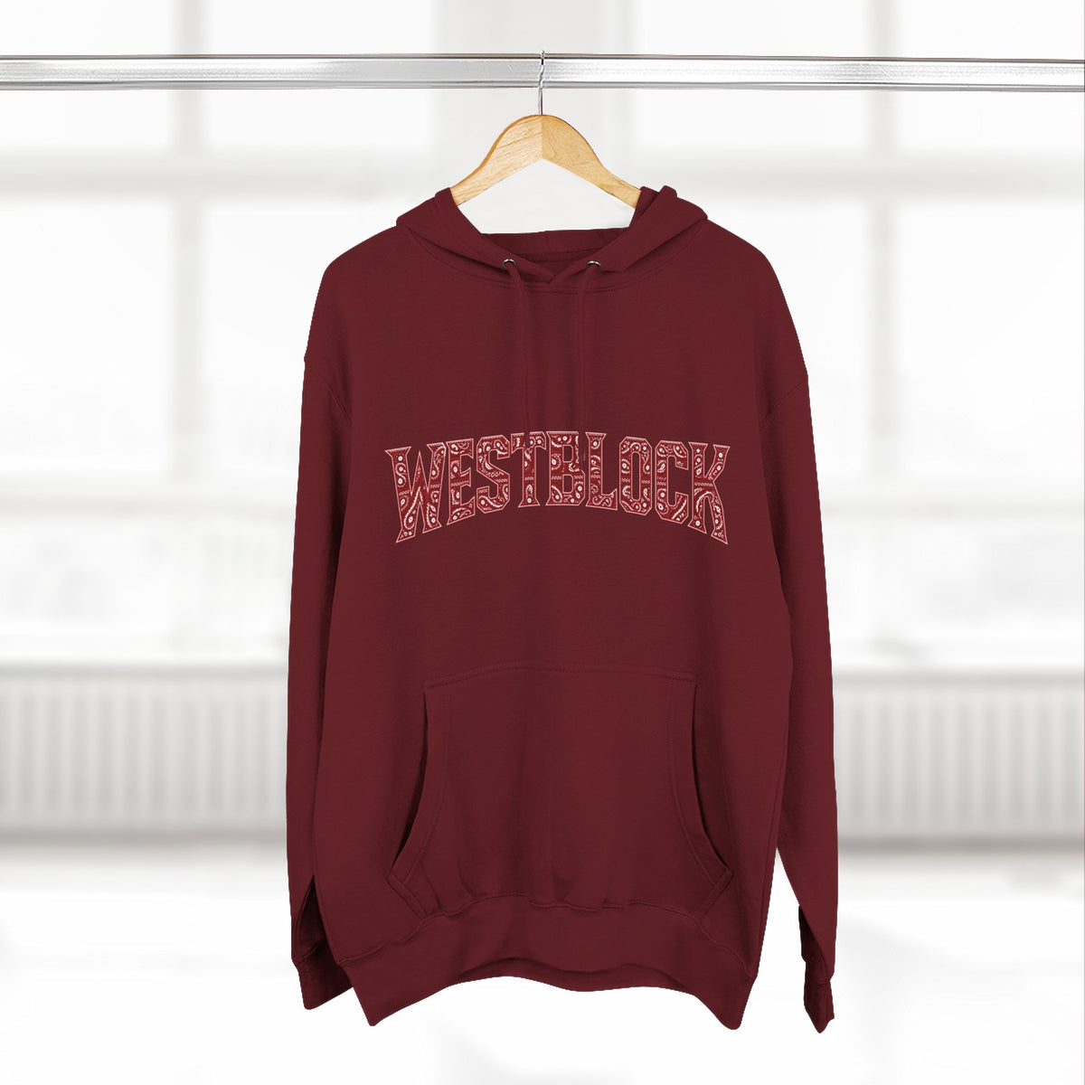 Westblock Bandana-Back Fleece Hoodie
