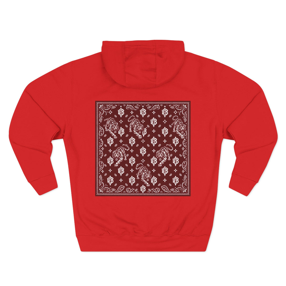 Westblock Bandana-Back Fleece Hoodie