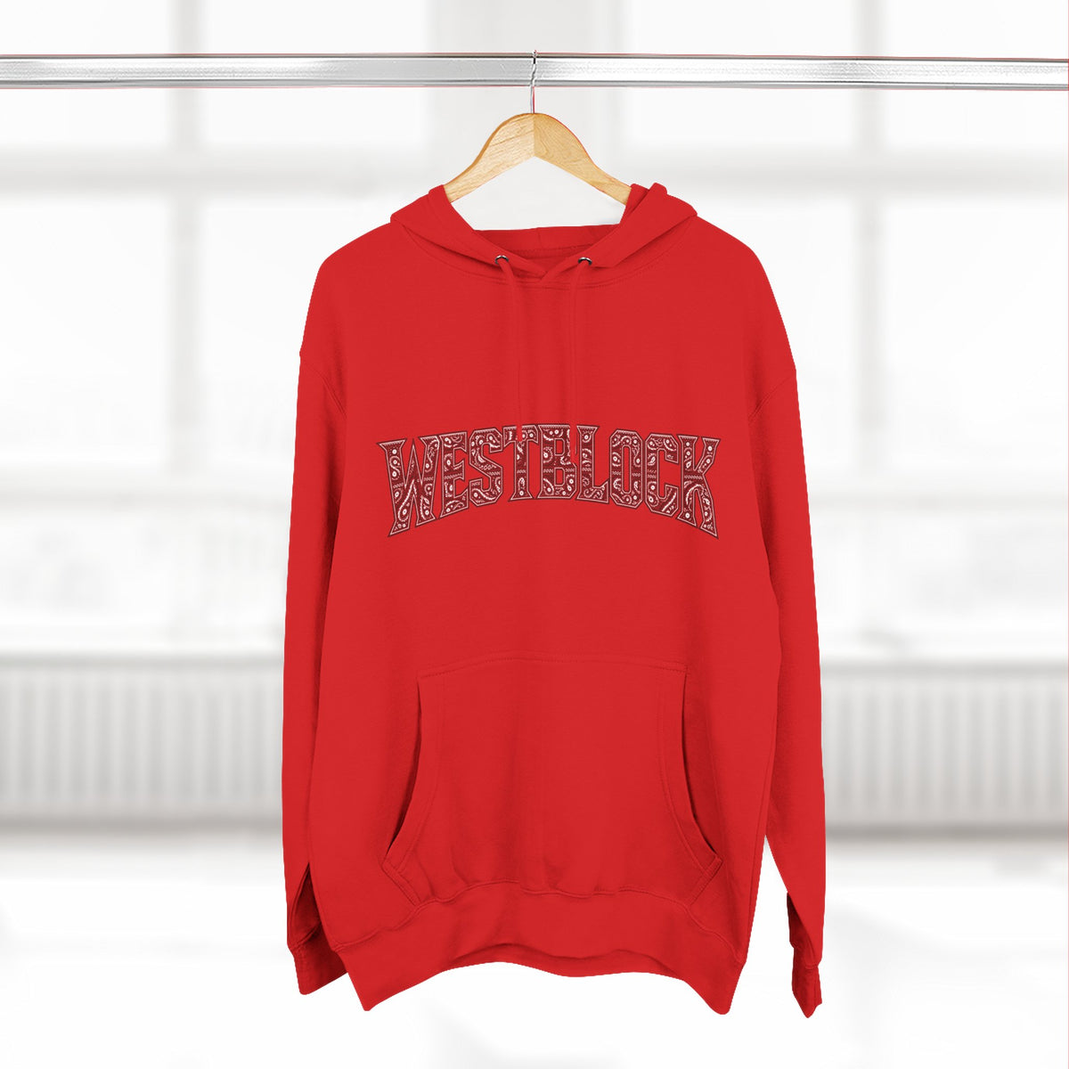 Westblock Bandana-Back Fleece Hoodie