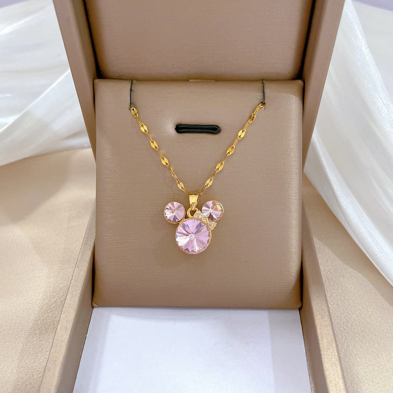Celeste™ Iconic Mouse Silhouette Necklace