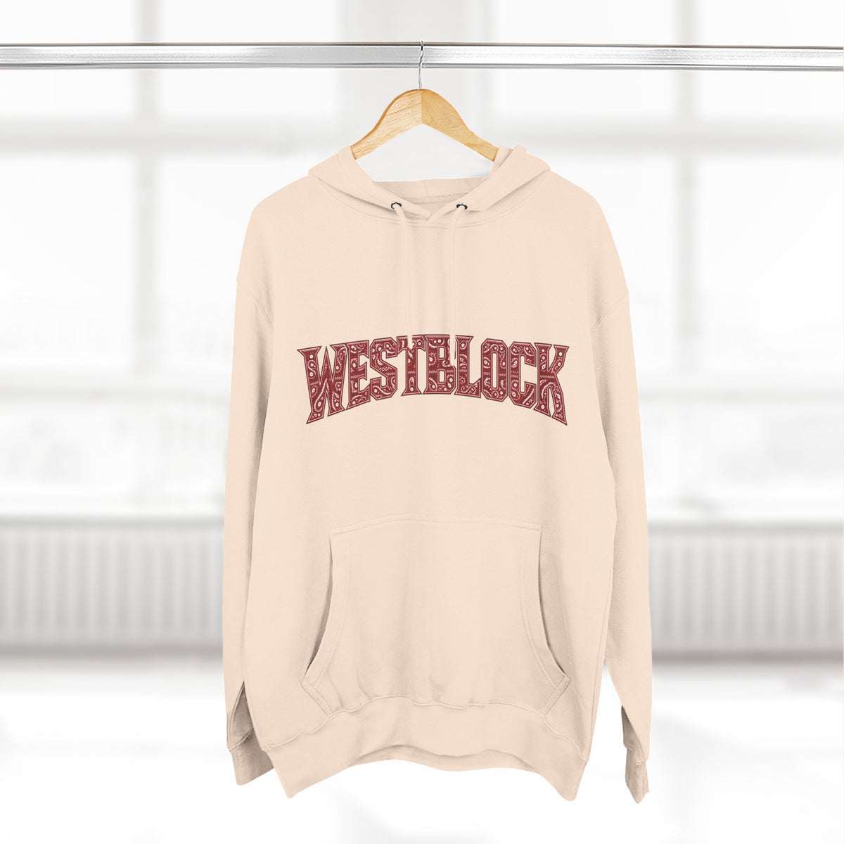 Westblock Bandana-Back Fleece Hoodie