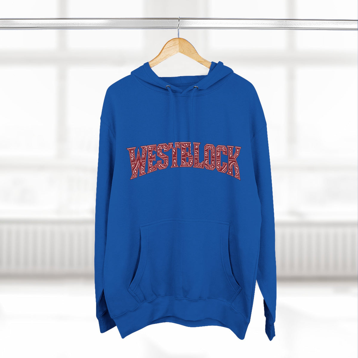 Westblock Bandana-Back Fleece Hoodie