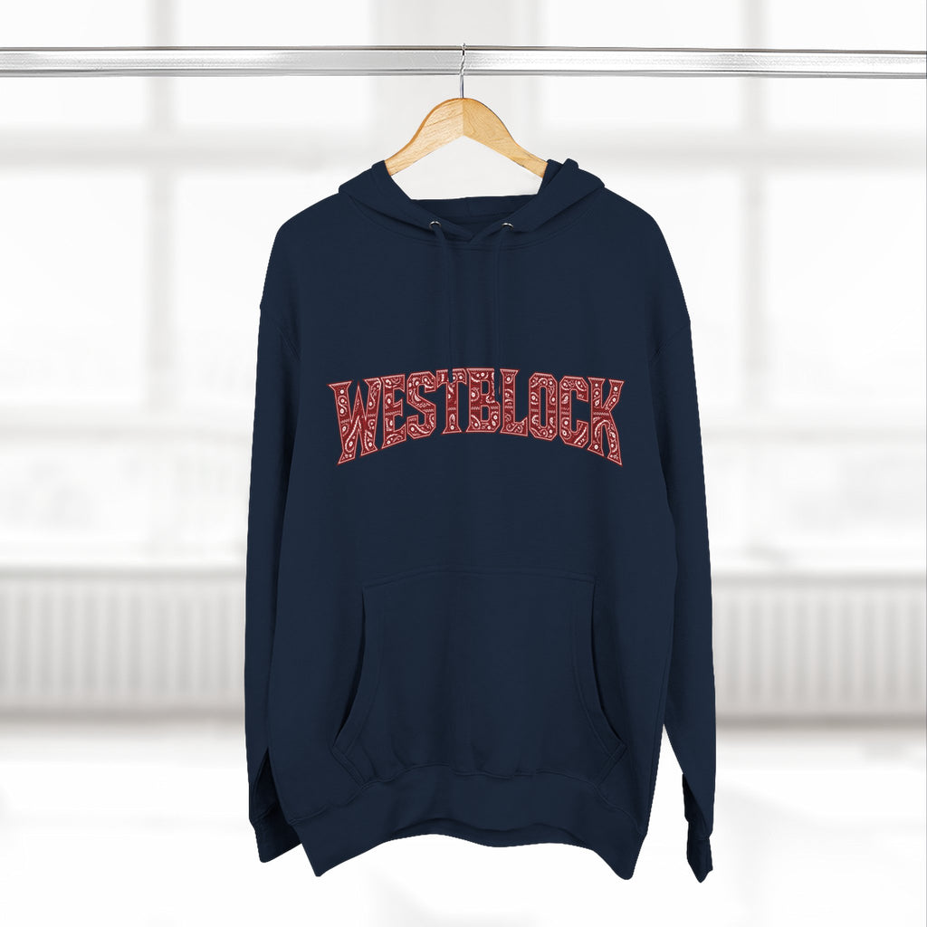 Westblock Bandana-Back Fleece Hoodie