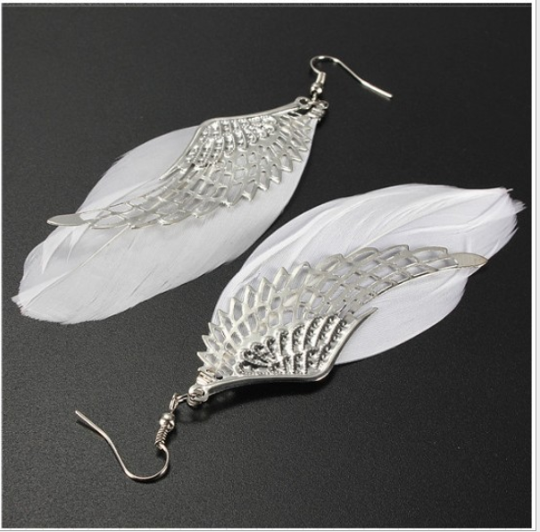 Angel Wing Feather Earrings (Set of Earrings)