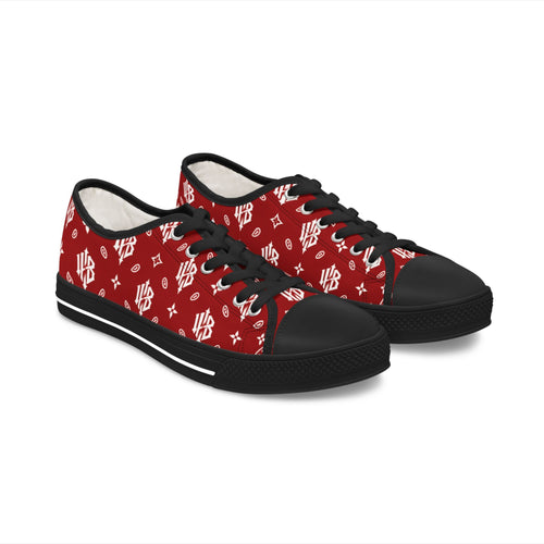 Copy of Copy of Low Top Sneakers — Pink Monogram Logo Casual Shoes