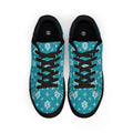 Copy of Copy of Leather Sneakers — Black Monogram Low-Top Men's Casual Shoes