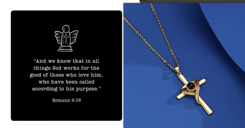"I Love You in 100 Languages Projection Necklace (One)"