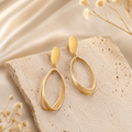 Auréa Oval Drop Earrings