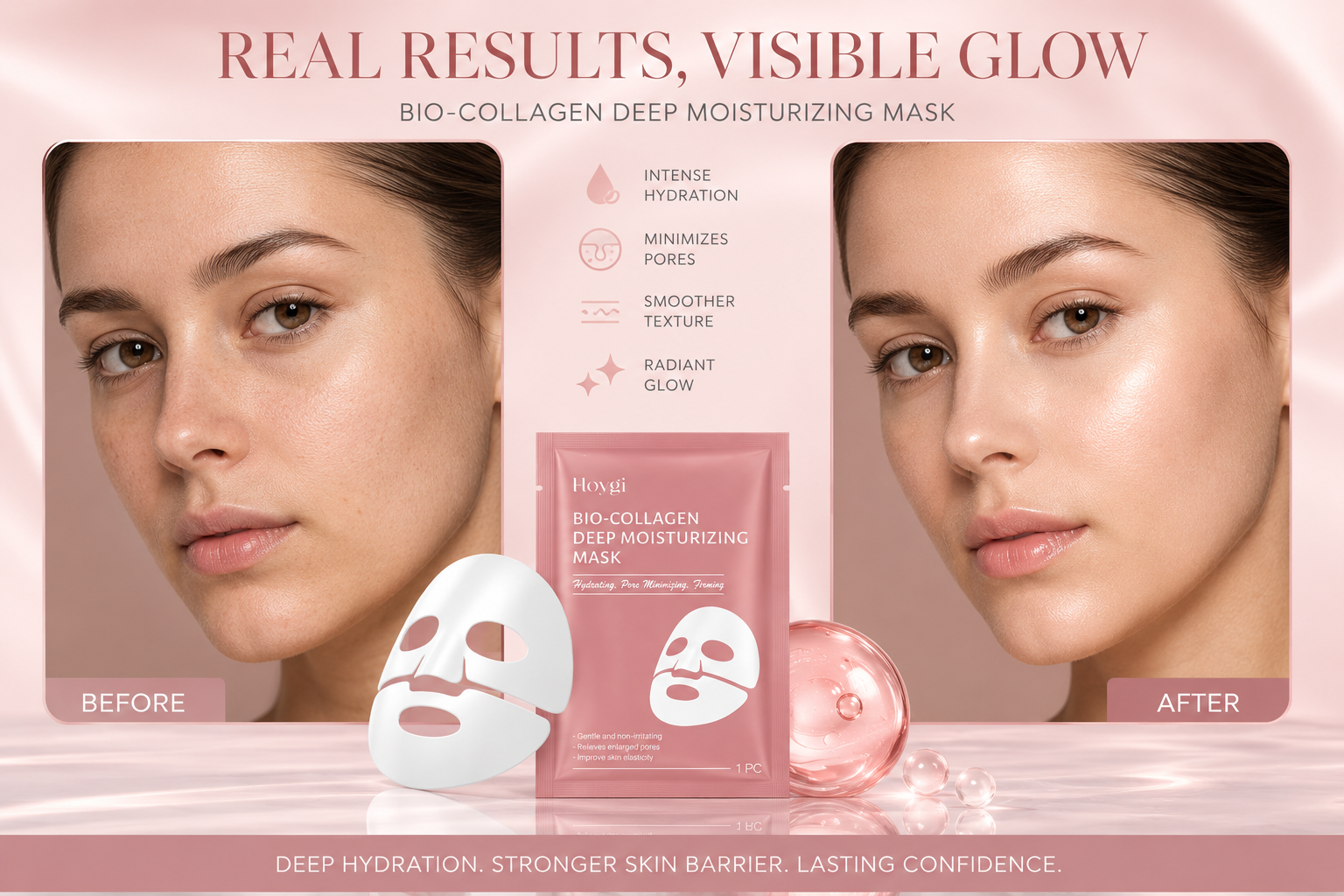 Hoygi™ Glass Skin Bio-Collagen Mask
