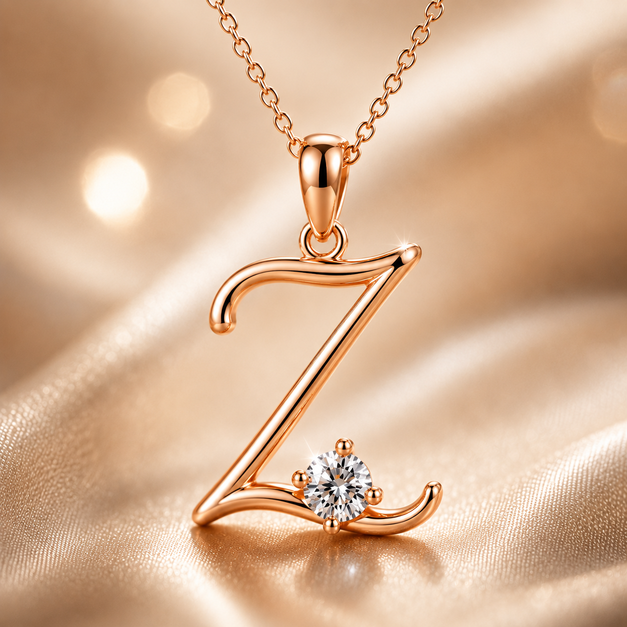 Leuer Initial™ 18K Gold Letter Necklace