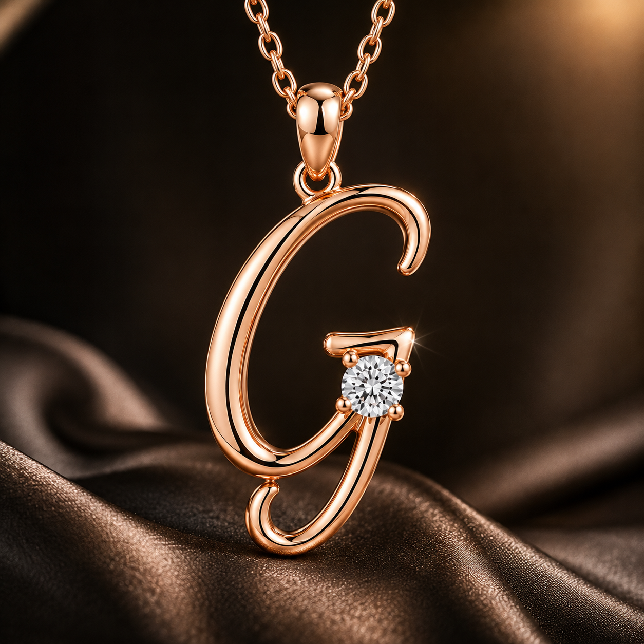 Leuer Initial™ 18K Gold Letter Necklace