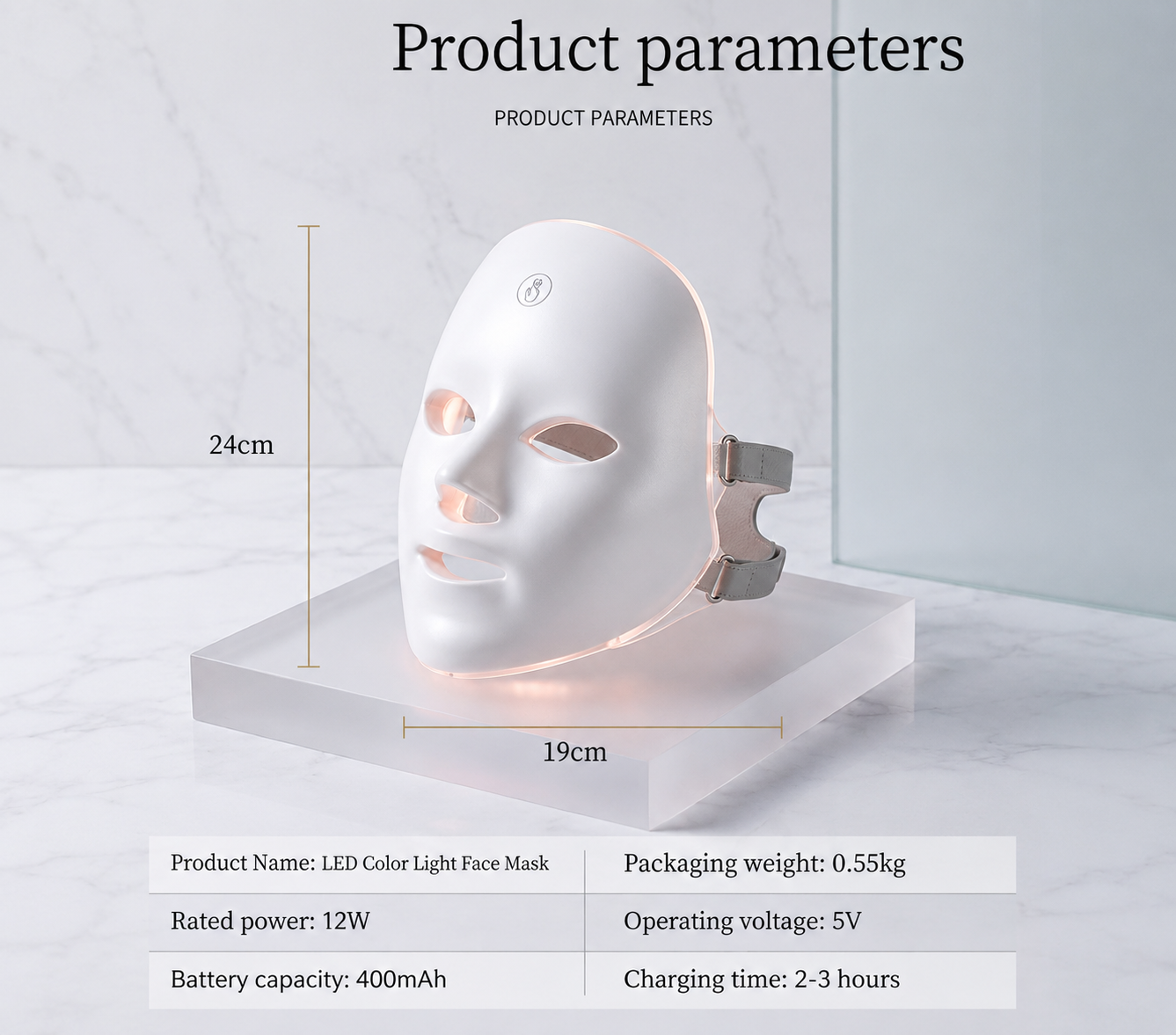 Leuer Belle™ LUX7 Therapy Mask