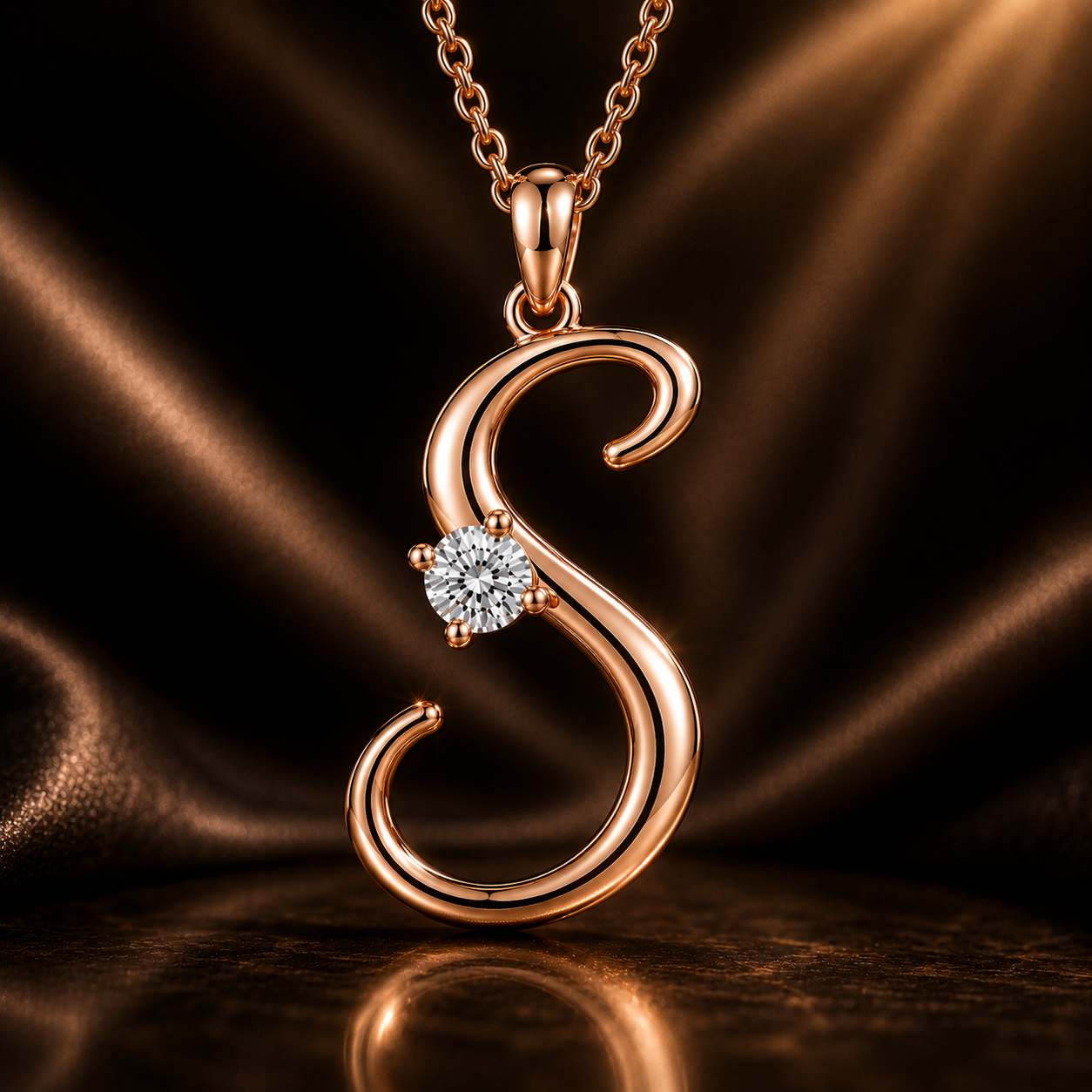 Leuer Initial™ 18K Gold Letter Necklace