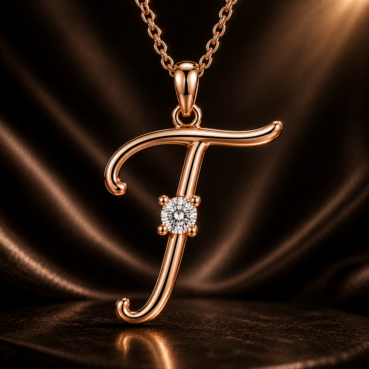 Leuer Initial™ 18K Gold Letter Necklace