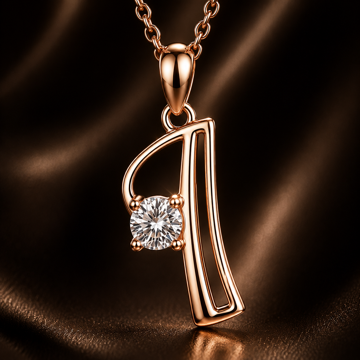 Leuer Initial™ 18K Gold Letter Necklace