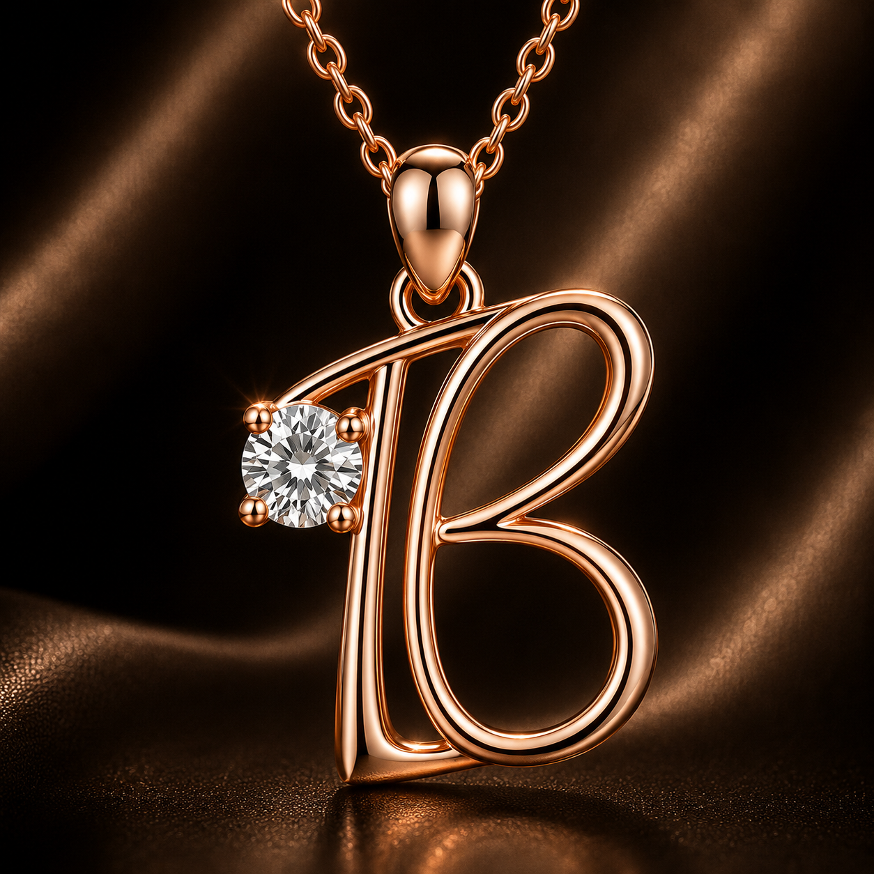 Leuer Initial™ 18K Gold Letter Necklace