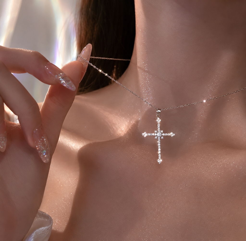 Radiance Cross Necklace