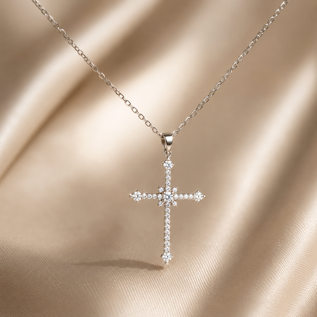 Radiance Cross Necklace