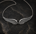 Celestial Wings Statement Necklace