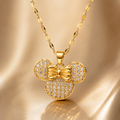 Celeste™ Iconic Mouse Silhouette Necklace