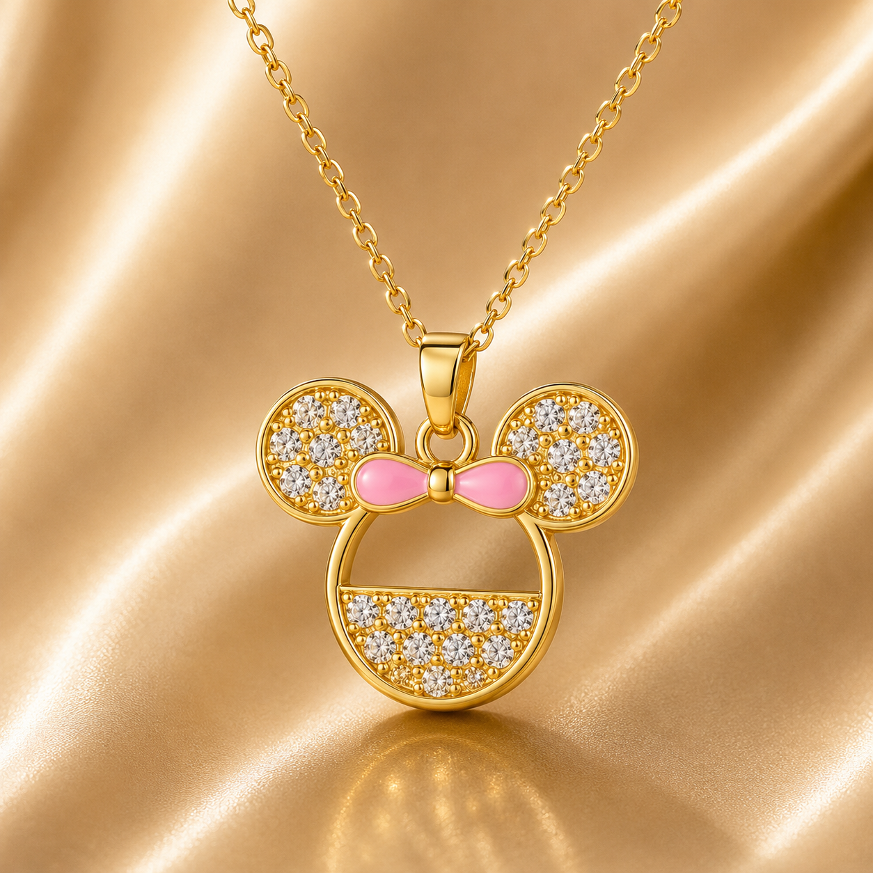 Celeste™ Iconic Mouse Silhouette Necklace