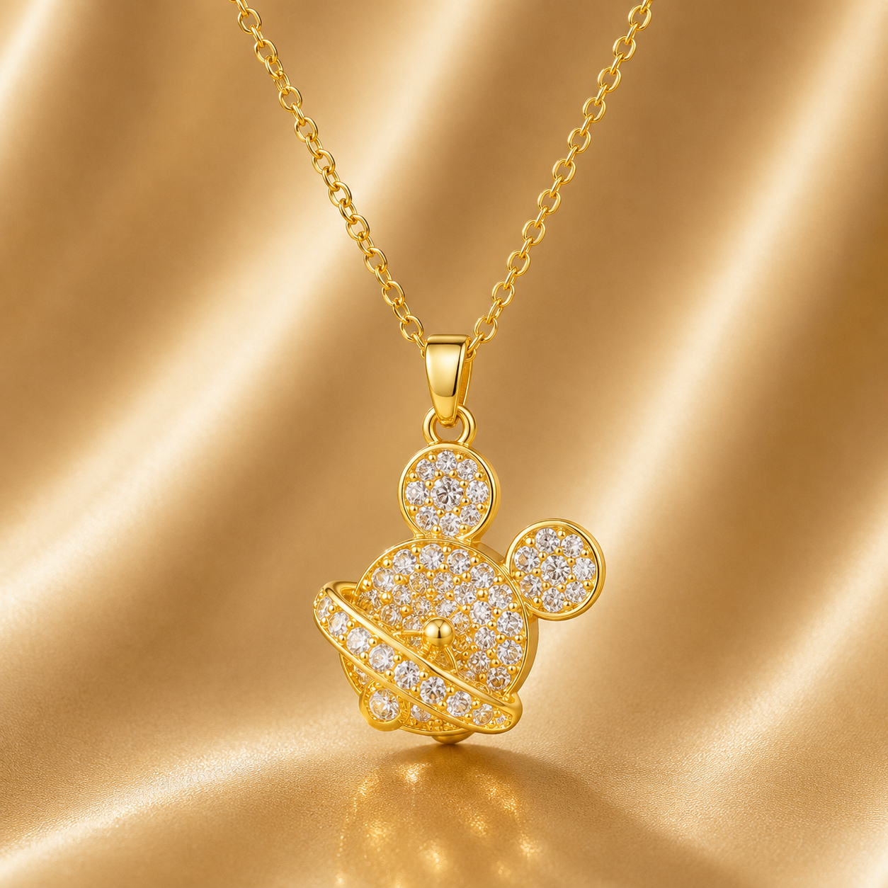 Celeste™ Iconic Mouse Silhouette Necklace