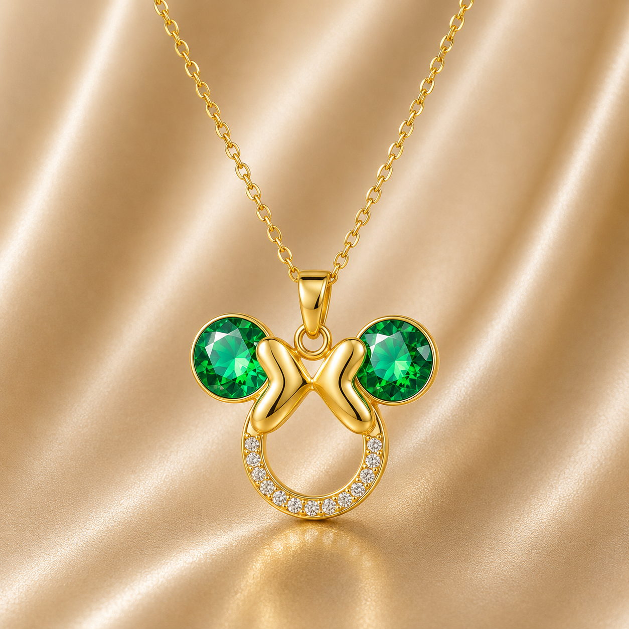 Celeste™ Iconic Mouse Silhouette Necklace