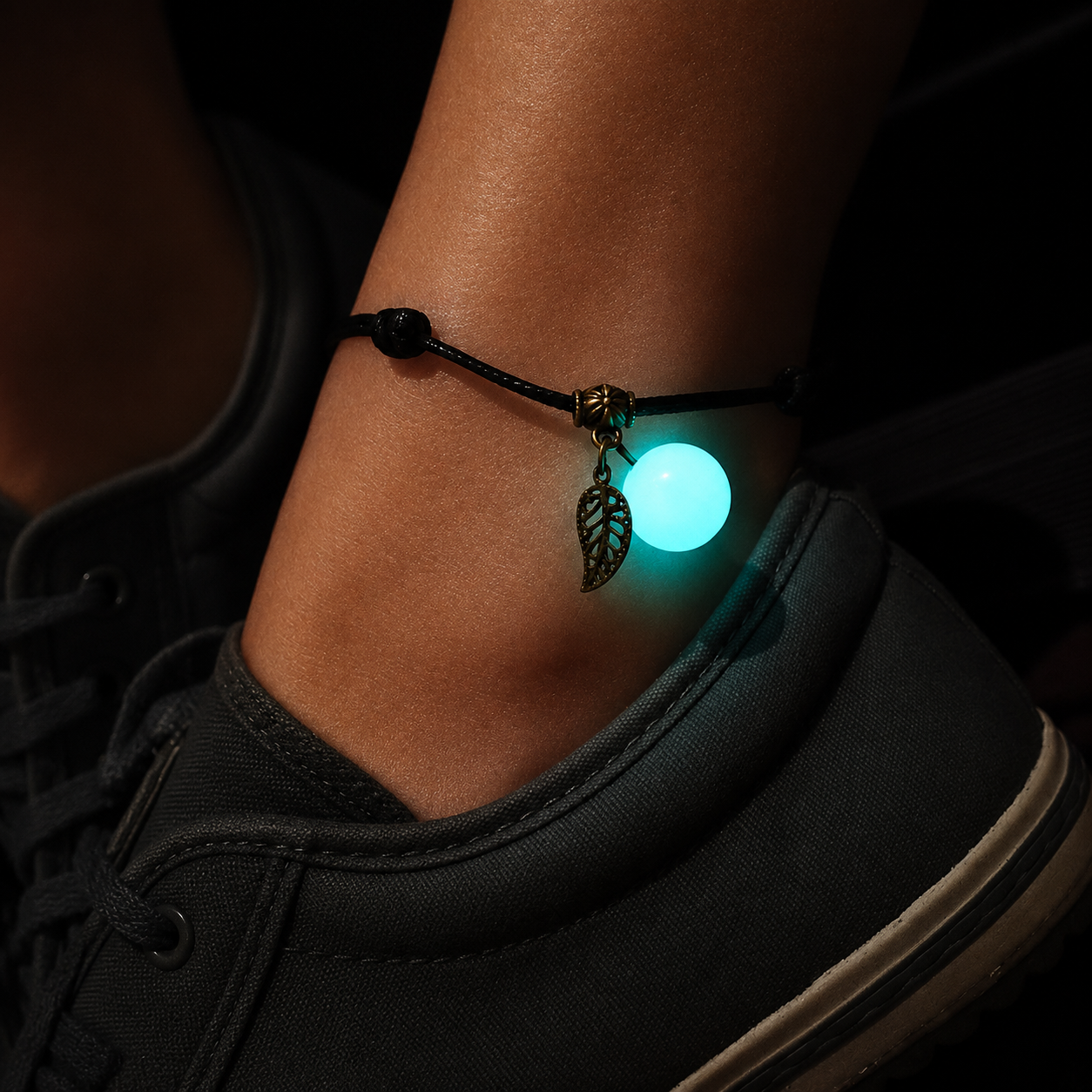 Luminous Glow Charm Anklet