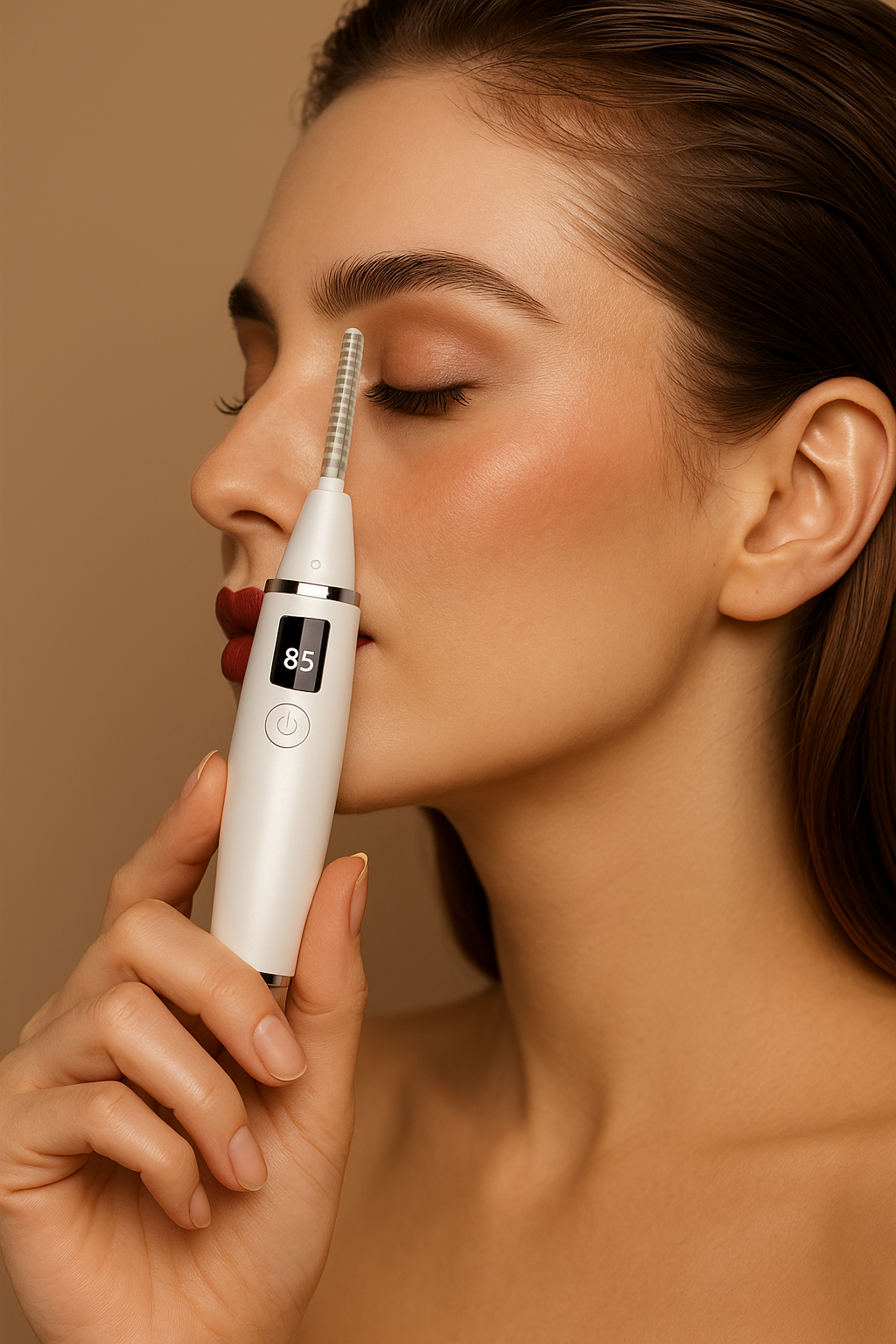 Mini Portable Electric Eyelash Curler